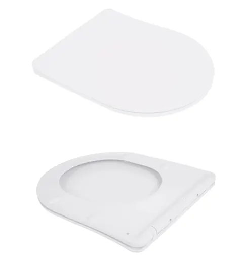 Унитаз подвесной Qtap Jay Rimless, с сиденьем Slim Duroplast/ Soft-close/ Quick Relase QT07335177RW - фото 5