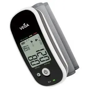 Тонометр на манжеті VEGA BP 810A Afib micro usb та акумуляторі автоматичний - фото 1