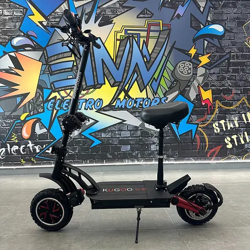 Электросамокат KUGOO G-Booster 1200W*2 (2400W) 23Ah черный, полноприводной 2025 года - фото 10