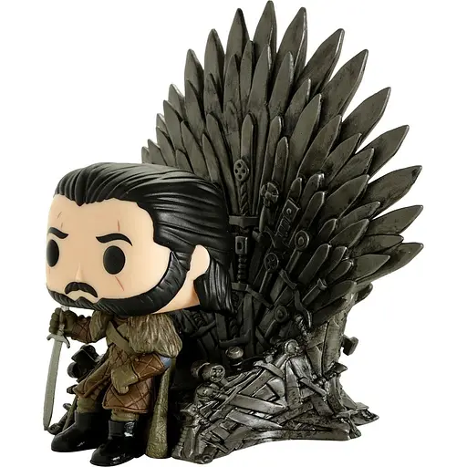 Фигурка Funko Pop Джон Сноу на Железном Троне Игра престолов GoT Jon Snow Sitting Throne 10с GT JS72 - фото 2