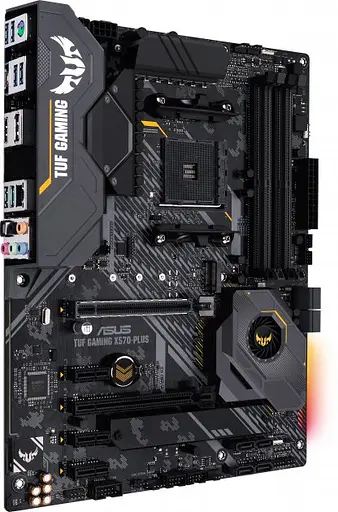 Материнская плата ASUS TUF Gaming X570-Plus (TUF Gaming X570-Plus) (Socket AM4, AMD X570, ATX) Б/у - фото 2