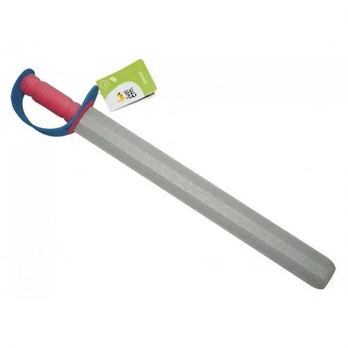 Игрушечный меч-сабля 60 см, мягкий JC-007N, в сетке - фото 1