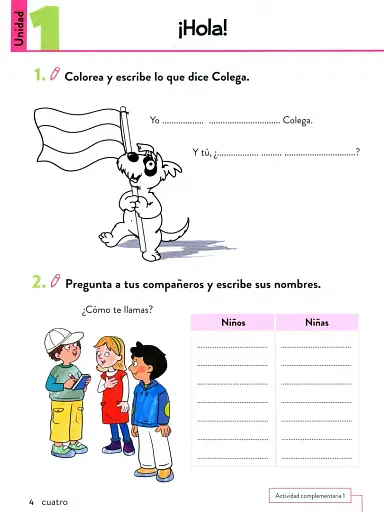 Colega vuelve 1. Pack alumno (Libro + Ejercicios + Láminas) - фото 10