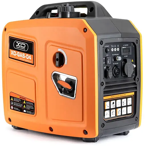 Генератор инверторный XO-GAS-04 1,8kW (2.0kW), однофазный, 220V, 50Hz, объем 4.0л