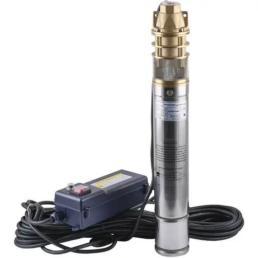 Насос вихровий свердловинний Optima 3SKm100 PRIME + кабель 20 м + пульт (23373) - фото 1