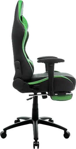 Геймерское кресло GT Racer черное с зеленым (X-2534-F Black/Green) - фото 4