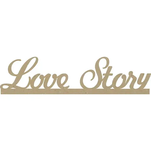 Заготовка Rosa Talent Love story МДФ 40х9 см