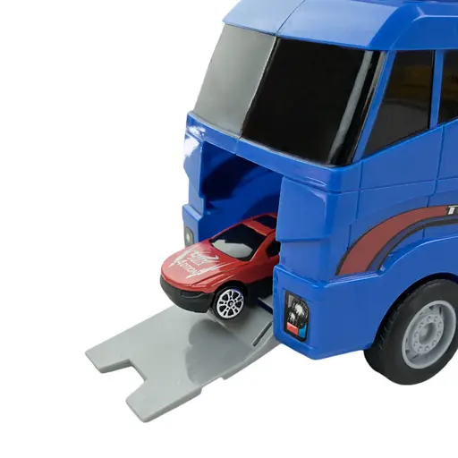 Дитячий трейлер з машинками PS006-1, 6 машинок - фото 4