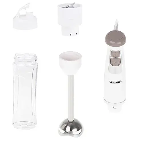 Блендер погружной Mesko MS 4624 ручной тип 2 в 1 - фото 2