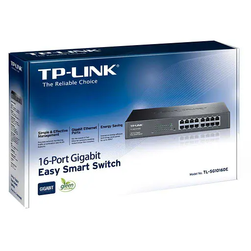 Коммутатор TP-Link TL-SG1016DE (TL-SG1016DE) - фото 3