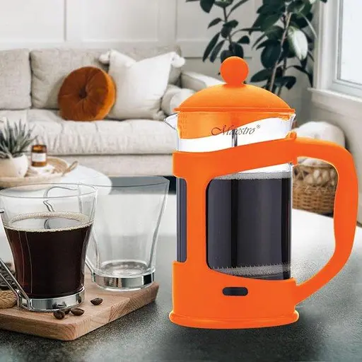 Заварник френч пресс для чая кофе Maestro MR-1665-800 800 мл чайник заварник стеклянный с прессом оранжевый - фото 2