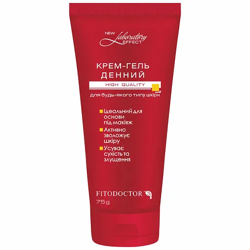 Крем-гель Fitodoctor Лабораторія-Ефект денний для будь-якого типу шкіри 75 г