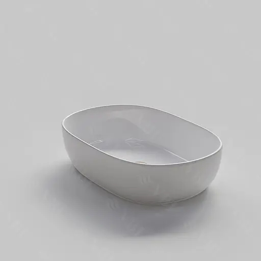 Умивальник VBI Modena white накладний VBI-012000, Білий - фото 5