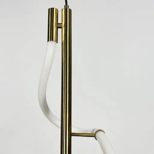 Латунний підвіс із неоном 80 см 35 Вт | Арт. CU 22N/800 AB | Line F - фото 3