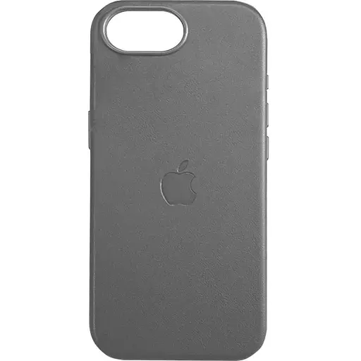 Чехол Apple Leather Case with MagSafe для iPhone 16e Light Grey AAA [132116]