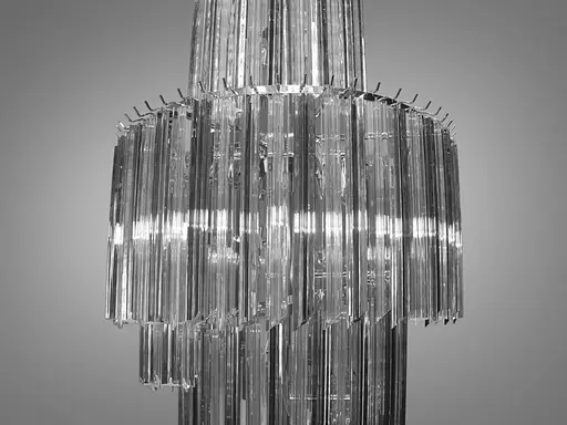 Современная хрустальная люстра на 16 ламп. - фото 3