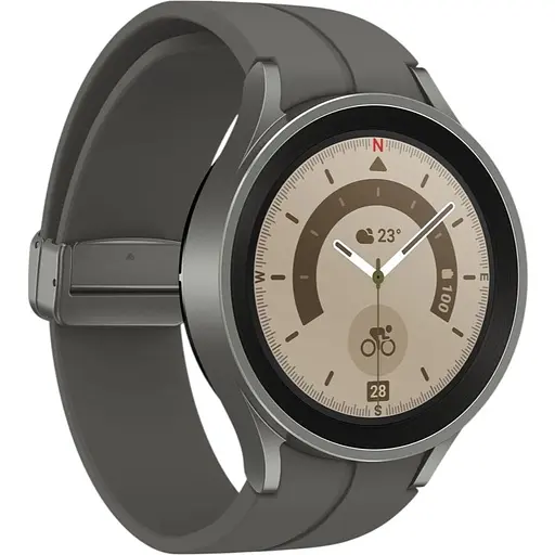 Смарт-часы Samsung Galaxy Watch 5 Pro 45mm (R920N) Gray Titanium (SM-R920NZTASEK) (Grade C) Seller Refurbished - фото 2