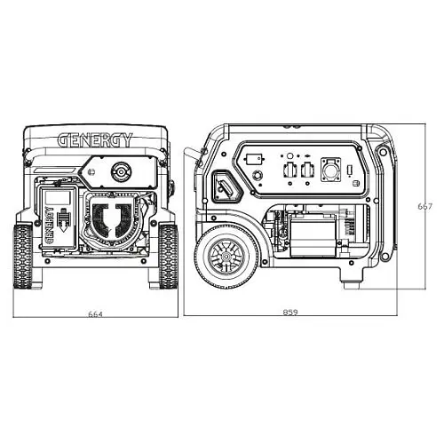 Генератор Genergy Formigal S (7 кВт) - фото 7
