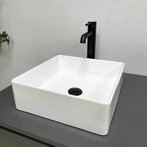 Умивальник VBI TriestS white накладний VBI-012714, Білий - фото 1