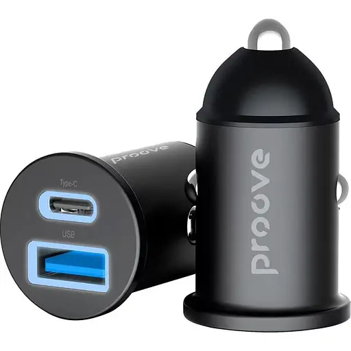 Автомобільний зарядний пристрій Proove Tiny Power Pro 30W Black (ACTP30111201) [152645] - фото 4