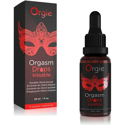 Збуджуючі краплі Orgie Orgasm Drops kissable