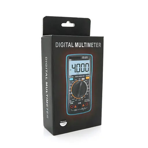 Мультиметр ANENG AN113C, вимірювання: V, A, R, T, C - фото 3