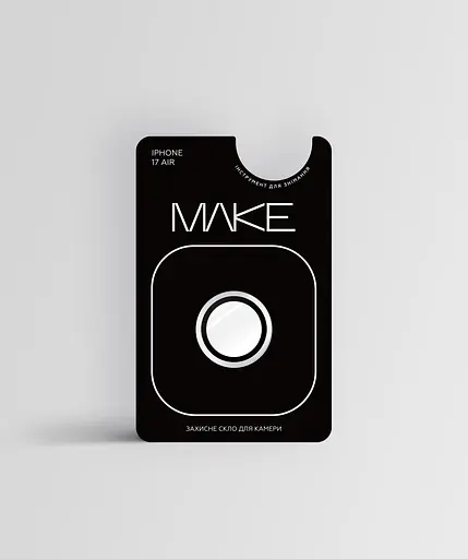 Захисне скло камери MAKE Apple iPhone 17 Air Camera Glass Clear - фото 2