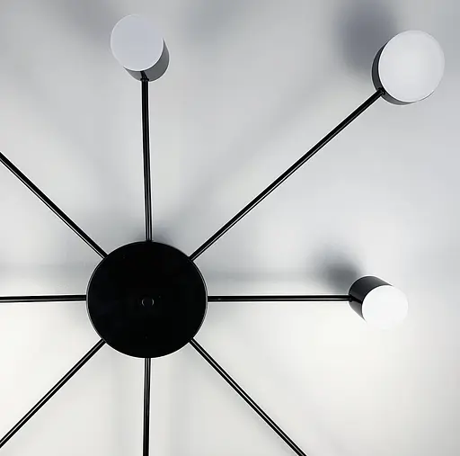 Стельовий LED світильник чорного кольору Line.F DE 34/8 BK - фото 5