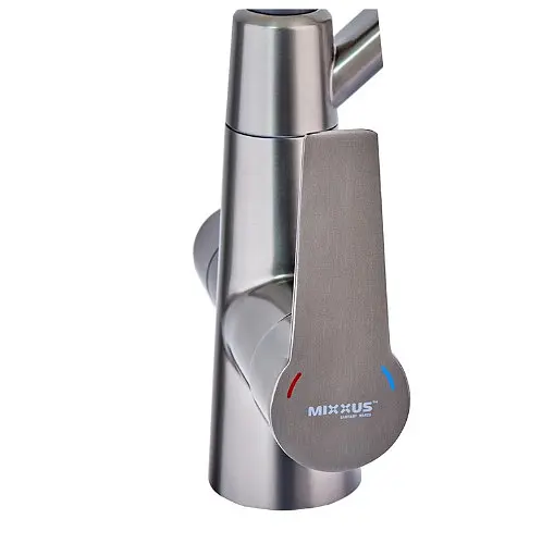 Змішувач для кухні Mixxus на дві води FUL-021 Graphite Refl.Black (MI6115) - фото 2