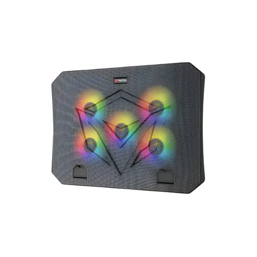 Подставка-кулер под ноутбук охлаждающая с RGB-подсветкой MEETION CP3030 черная - фото 7