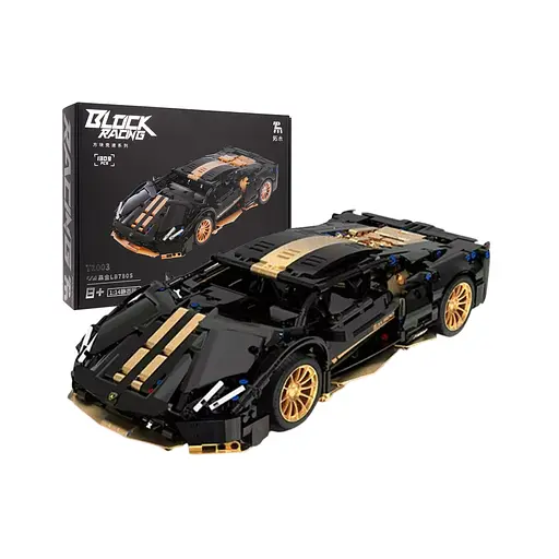 Конструктор Ramiz "Спортивний автомобіль" чорний 1309 шт.