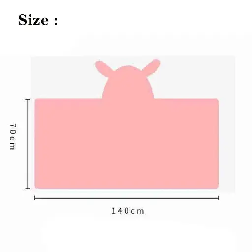 Рушник для дітей Куточок Качка Поночка Блакитний 140х70 см - фото 6