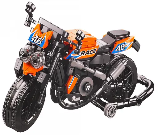 Конструктор дитячий Мотоцикл 403 елементи Ramiz - фото 2