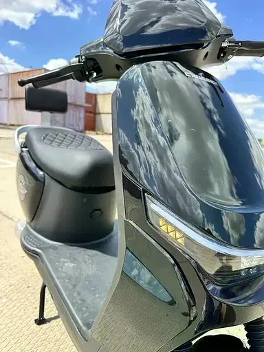 Электроскутер Двухместный Crosser CR14 (1000W, 72V/24Ah) Черный - фото 2