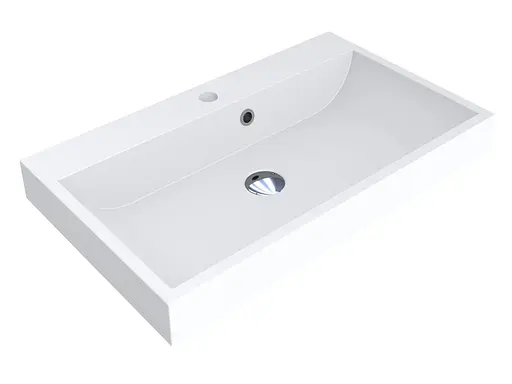 Умывальник Miraggio Varna 700 mirasoft 0001026, Белый матовый - фото 2