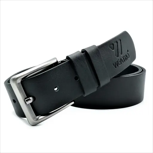 Ремінь шкіряний Weatro чоловічий 4,3х115-120 см acs0027497 - фото 2