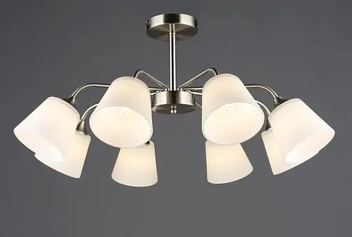 Люстра N6599/8 Нікель