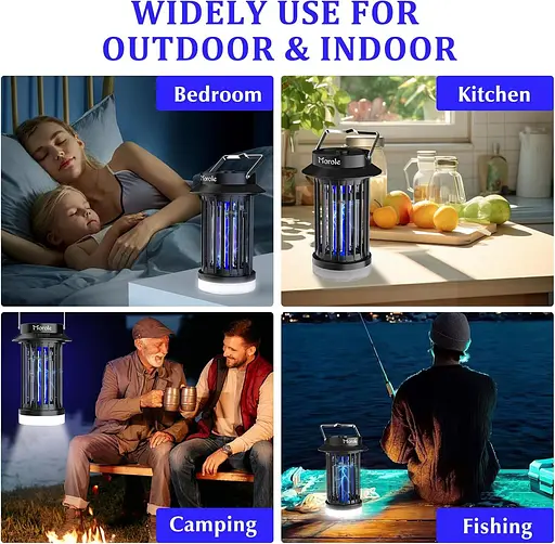 Лампа Morole USB-убийца насекомых - фото 5