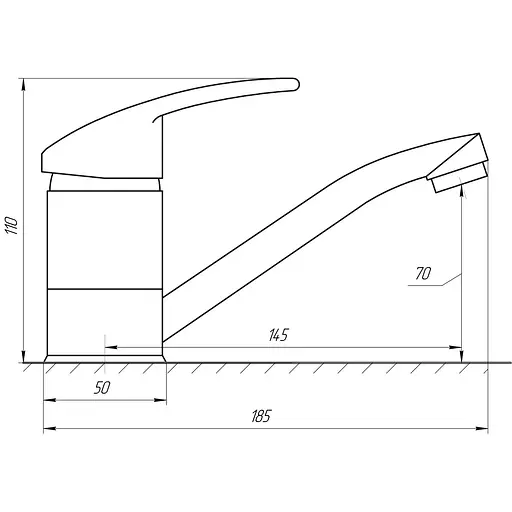 Змішувач для раковини Globus Lux Caprice GLCA-0203М - фото 4