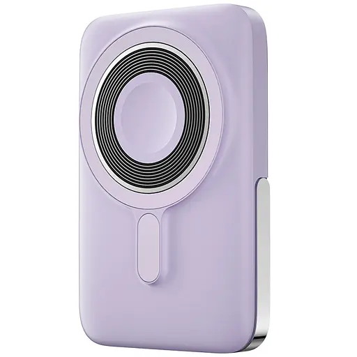 Портативное ЗУ Power Bank WIWU Wi-P018 Elite 3 in 1 из БЗП 10000 mAh Purple - фото 2