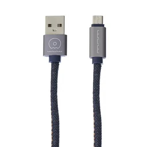 Кабель 2-метровый MicroUSB Wuw X-01, 2 м
