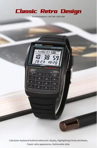 Наручний годинник Skmei 2255 Black, 2255BK (18448) - фото 7