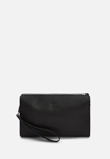 Шкіряний млатч чорний Саф'яно - фото 3