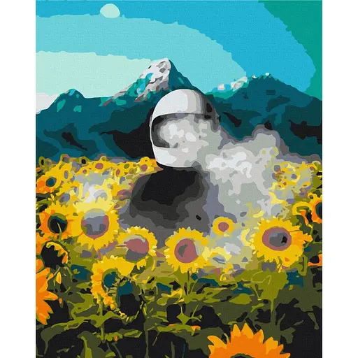 Картина по номерам Космическая земля Brushme 40x50 см разноцветная 000277540