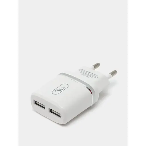 Зарядний адаптер Dekkin turbo charger DK-32 2 usb 2.1 а блок живлення - фото 1