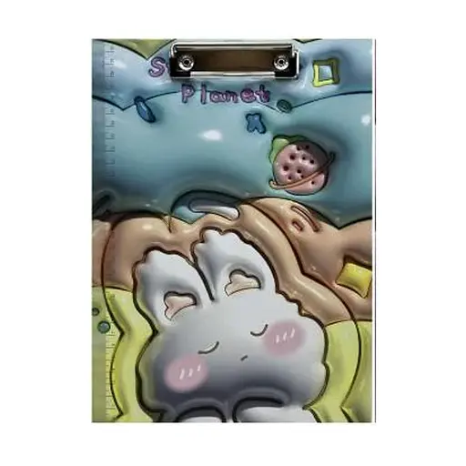 Планшет А4 Зайчик-3D, 4x50 (В асортименті)