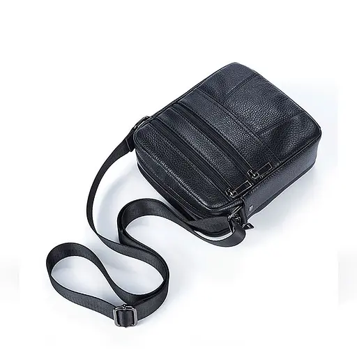 Чоловіча шкіряна сумка Vintage 17,5х21х5 см sum0012305 - фото 2