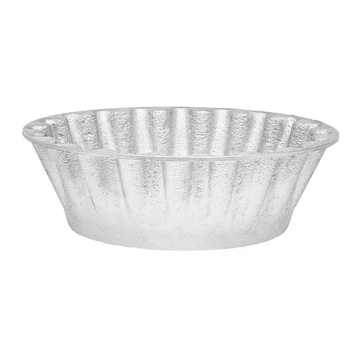 Форма алюмінієва для випічки кексу хліба паски калача паляниці каравая 24x17x8 см, Хлібпром 84079 - фото 3