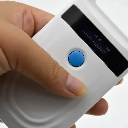 RFID считыватель чипов меток капсул идентификаторов на частоте 134.2/125 kHz Faread PT-180, белый - фото 5