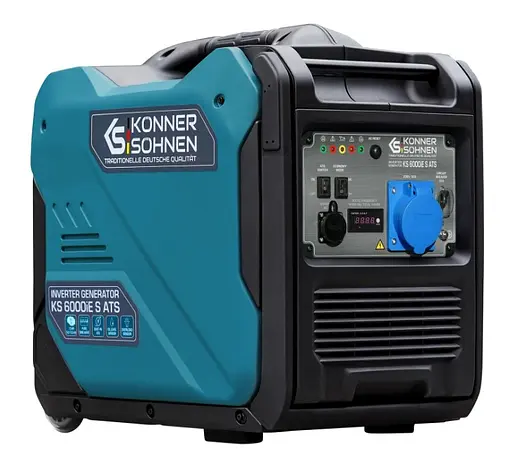 Інверторний генератор Konner&Sohnen 5/5.5 кВт KS 6000iE S ATS - фото 3
